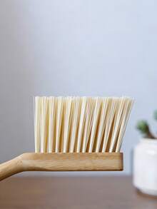1 Set Mini Wooden Broom And Dustpan Set, Small Desktop Broom And Dustpan Set, Handheld Broom And Dustpan, Suitable For Kitchen, Living Room And Windowsill, Can Be Used As Hard Floor Cleaning Tool Kit, Clean Pet Hair - Multicolor - View 7