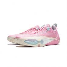 LI-NING WADE ALL CITY 14 Men's Squeaky Basketball Game Shoes Stable Support Wear-Resistant Sports Shoes ABAW001 - Peach Wood Powder - View 3