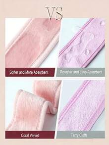3pcs Elastic Waist Headbands, Suitable For Facial Cleansing, Makeup, Makeup Removal, Travel, Fits All Skin Types,Festival,Party - Multicolor - View 6