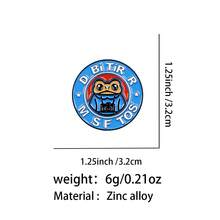 Ghim cài áo hình ếch ngộ nghĩnh cờ Puerto Rico, hoa đỏ, có thể dùng làm huy hiệu cài áo, phụ kiện quần áo, trang sức thời trang, quà tặng. - Đỏ - Xem 16