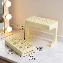 1 hộp đựng cọ trang điểm đa năng, dùng làm giá đựng bút, giá phơi khô và hộp đựng cọ trang điểm để bàn. - Xem 8