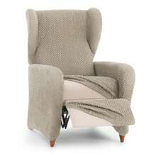 Kiva Universal And Versatile 1-Seater Relax Armchair Cover, Various Colors Available – Easy-To-Fit Protective Armchair Cover For Backrest, Seat And Arms - 利諾.索爾 - 查看 9