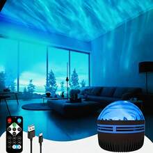 RGB Atmosphere Lamp With Remote Control, LED Northern Lights Projector For Room Holiday Decoration - Multi-color light - View 14