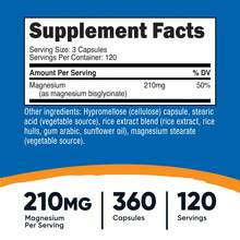 Nutricost Magnesium Glycinate Capsules (360 Capsules, 210 Mg Per Serving) - Magnesium Glycinate Supplement For Gentle Absorption - 其他 - 查看 2