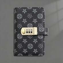 A6 Password Lock Budget Folder, Waterproof Cash Envelope Wallet, 50-Page Savings Challenge Notebook, Cash Filling Budget Planner, Bi-Weekly Savings Tracker, Finance Accounting Notebook - Single Piece - View 3