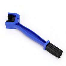 1PC Bicycle Chain Brush Cleaning Chain Brush Motorcycle Bicycle Cleaning Brush Three Sided Chain Cleaning Large Brush - Multicolor - View 12