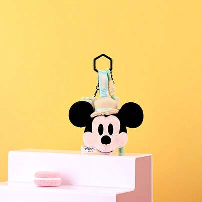  Móc khóa trang trí hình chuột Mickey của Disney, thiết kế dễ thương, dùng để trang trí túi xách và chìa khóa, phù hợp cho cả bé gái và bé trai.