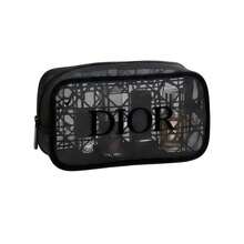 DIOR Beauté Black Mesh Makeup Bag – Cosmetic Pouch, Travel Organizer - 黑色 - 查看 7