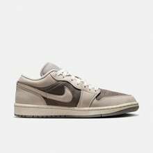 Nike Giày thể thao nữ AIR JORDAN 1 Retro, giày bóng rổ thường ngày. - Tan - Xem 3