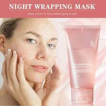 Collagen Overnight Peel-Off Mask (2-Pack): Formulated With Potent Collagen Ingredients, This Mask Deeply Penetrates The Pores To Effectively Minimize Their Appearance, Boost Elasticity, Smooth Wrinkles, Address Sagging Pores, And Moisturize And Firm The Skin-Thereby Combating Skin Laxity. (Includes 2 Complimentary Jelly Brushes.) - 2-pack - 查看 4