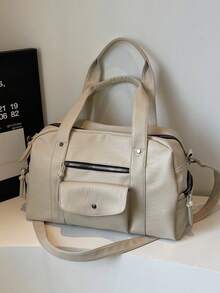 Large Capacity Tote Bag For Women, New Spring Travel Shoulder Bag, Elegant Versatile Crossbody Bag - Multicolor - View 14