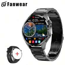 Montre connectée sport pour hommes Fanwear, Montre 5 Pro, avec écran tactile HD complet, appels sans fil, contrôle d'accès NFC, trajectoire GPS, suivi de la condition physique avec moniteur de sommeil, appel vocal, compteur de pas, boîtier carré, compatible avec iPhone et Android, pour les sports et les activités de plein air - Voir 13
