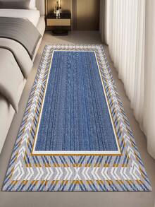 Minimalist Geometric Pattern Printed Indoor Decorative Carpet, Living Room Sofa Rug, Bedroom Rug, Bedside Anti-Slip Mat, Dining Room Kitchen Rug, Office Chair Pad, Entryway Doormat, Picnic Blanket, Outdoor Camping Mat - Multicolor--5 - View 18