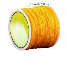 1roll/30m 1mm Mambo Rope Braided Bracelet Necklace Special Thread Beaded Braided Thread Diy Braided Rope Beaded Jewelry Production Wire - Mambo Rope - View 4