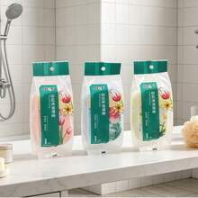 OKS Floral Print Bath Sponge, Soft Exfoliating Shower Scrubber, Random Color - Bath Sponge - View 3
