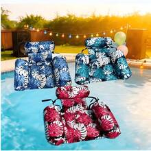 Foldable Inflatable Water Chair For Adults, Portable Design For Relaxing In Water, Adds Fun To Summer - A - View 3