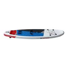 SHIOUCY Professional Inflatable Paddle Board, V-Shaped SUP Windsurf Board For Surfing Water Adventure Sports - White+Blue+Black - View 6