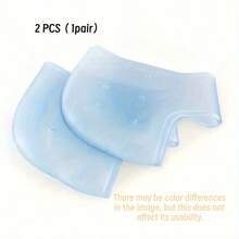 2/4/6pcs Heel Gel Protectors, Heel Cup Gel Protection Sleeves, Unisex Heel Pads, Softening Skin Silicone Heel Protectors, Gel Protection Pads, Protect Your Feet Outdoors - Quantity - View 12