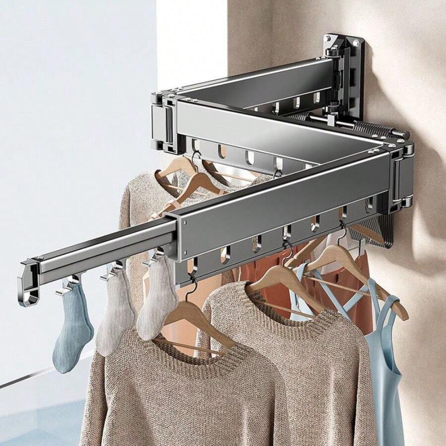 Suporte Para Secagem de Roupas Organização de Lavanderia MS-1103 - B - Visão 1