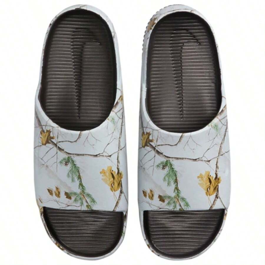 Nike RealTree Calm Slides Men's Velvet Brown/Velvet Brown/Velvet Brown IB2885-201 - 米色 - 查看 1