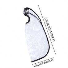 Waterproof Hair Dye Shampoo Cover, Soft Transparent Leak-Proof Hair Care Tool, Practical Shampoo Funnel For Home And Salon Use - Multicolor - View 7