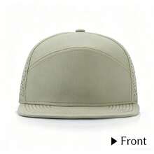 Men's Quick-Dry Breathable Baseball Cap, Fashionable Versatile Outdoor Washed Hat, Adjustable Casual Streetwear Cap Suitable For Various Occasions - Multicolor - View 3