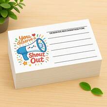 30pcs Positive Encouragement Cards For Students And Employees - You Deserve Praise Encouragement Cards, Colorful Motivational Thank You And Recognition Reward Cards, Suitable For Student, Teacher, Employee Motivation And Appreciation Small Cards, Classroom, Office, Team Reward Cards, Applicable For School, Office Bulletin Board, Employee Commendation | Interesting Design - A - View 4