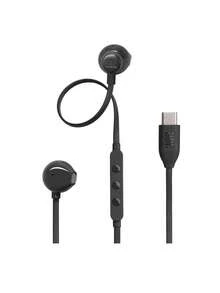 JBL TUNE 305C 有线耳机，Type-C 接口，半入耳式耳机，电脑耳机，女神节礼物，适用于 USB-C 即插即用 - 查看 4