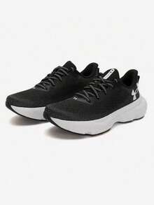 Under Armour New Women's Breathable Casual Sneakers, Athletic Training Running Shoes - Black and White - View 1