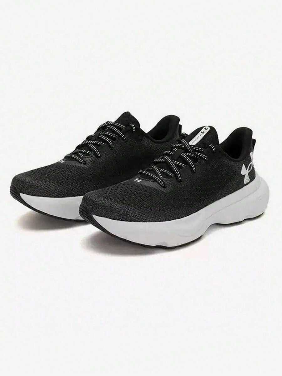 Under Armour New Women's Breathable Casual Sneakers, Athletic Training Running Shoes - Black and White - View 1