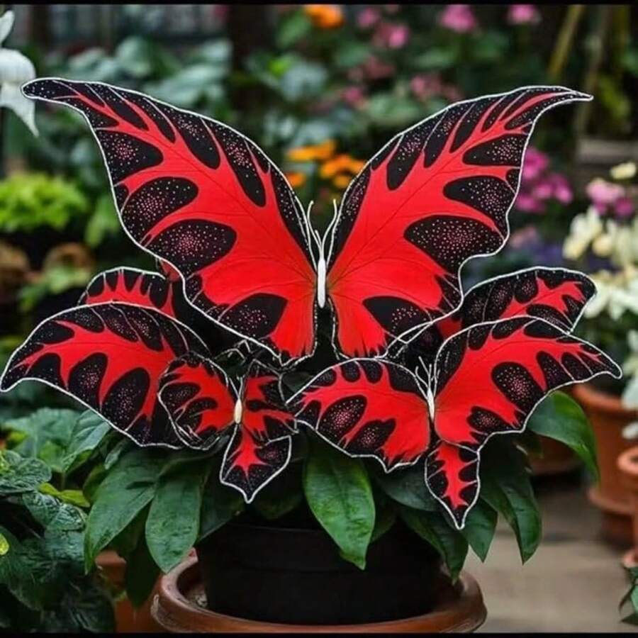 BIG GARDEN - Butterfly Geranium Model B1 1000 Seeds - 1PCS - View 1