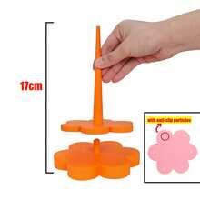 Dual Yarn Spinning Machine Weaving Rotating Plastic Tool, Detachable Yarn Rack, Dual Upright Spinning Rack, Textile Wool Agriculture Floral Weaving Rotating Handcraft Weaving Tool, 3D Printed - Yarn Holder - View 16