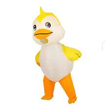 Inflatable Costume Adult, Duck Costume,Inflatable Yellow Duck Costume Inflatable Costumes Women Men, Fancy Funny Duck Costumes Blow Up Costumes - Yellow - View 4