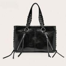 Women Tote Bags - Black - View 2
