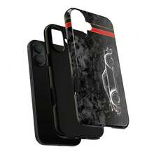 [Envío Local Rápido] FL Funda Protectora 2 en 1 Amigable con la Piel Apple 17 23 24 25 26 Ultra Galaxy Funda de Teléfono Black Beast 911 930 TURBO Coche Deportivo Clásico con Aspecto de Fibra de Carbono Forjada para iPhone 16 / 16 Pro / 16 Plus / 16 Pro Max - I0001 - 1 imagen - Ver 5