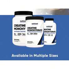 Creatina monohidrato micronizada en polvo 500G, 5000mg por porción (5g) - 100 porciones, 500g - Otros - Ver 9
