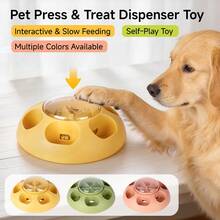 Comedero lento para perros, comedero de rompecabezas, tazón de alimentación lenta e interactiva para perros - 500ml - Ver 1