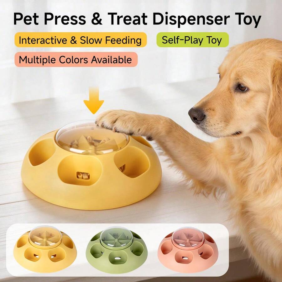 Comedero lento para perros, comedero de rompecabezas, tazón de alimentación lenta e interactiva para perros - 500ml - Ver 1