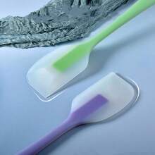 Muỗng silicon chất lượng cao, chịu nhiệt và chống dính, dụng cụ làm bánh nhà bếp – không mối nối, bền chắc, dùng để trộn, làm bánh, vét kem và bơ. - Nhiều màu - Xem 3