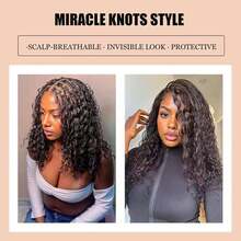 Easter Luxury  Deep  Human Hair Bundles Virgin Hair Extension 1pc High Grade Real Double Weft Hair Weave High Gloss Long Lifespan Hair Daily & Salon Quality Use Soft & Silky Premium Invisible Hair Extensions 22 Inch 120g Knotless Pre-Separated Crochet 3c4a Water Curly Hair Lightweight Reusable Virgin Hair Extensions For Women Natural Black Color Gifts Hair Accerssories Christmas Decrotions Burmese Curly Crochet Human Hair Knotless Pre-Separated Feather Human Crochet Hair Lightweight Reusable Will Give You Shining Look For Daily Life, And Theme Parties And So On Pelucas De Cabello Glueless Human Hair Wig Wavehuman Hair Wig Human Hair Weft Real Hair Extensions Clip In Hair Weft Keratin Bond Hair Weft Seamless Hair Weft Christmas Glitter Hair Xmas Hair Accessories Crimson Red Human Hair Volumizing Hair Weft Christmas Human Hair Weft - Crimson Red Bouncy WaveLuxe Gifts For Moments That Matter. #PremiumGifts Your 2026 Beauty Glow-Up Awaits. - Natural Black - 查看 7