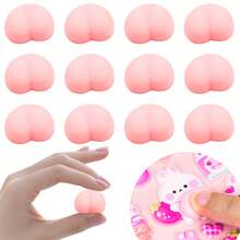 5pcs/10pcs Cute Stress Relief Squeeze Toys: Multi-Design TPR Soft Squeeze Toys For Daily Use, Pressure Release, Desktop Decor, Mood Regulation - Essential For Interaction & Friendship - Great Gift For Boyfriend/Girlfriend, Birthday, Valentine's Day, Wedding, New Year - Slight Imperfections May Occur But Won't Affect Normal Use - Multicolor - View 6