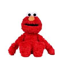 Sesame Street 芝麻街爱莫毛绒娃娃，可爱卡通毛绒玩具，柔软亲肤，安抚娃娃，生日礼物 - 彩色 - 查看 11