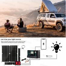 7000W Solar Generator Kit | Inverter, 2 Solar Panels + Controller | 12V/24V Input To 110V/220V Output - SEP-11K-2-e7000 - View 11