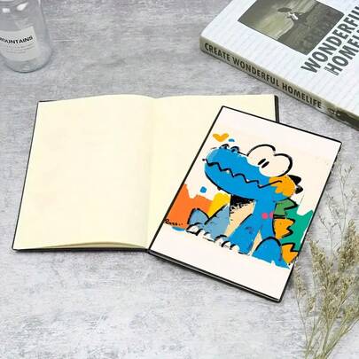 Hand Drawn Dinosaur A5 Notebook