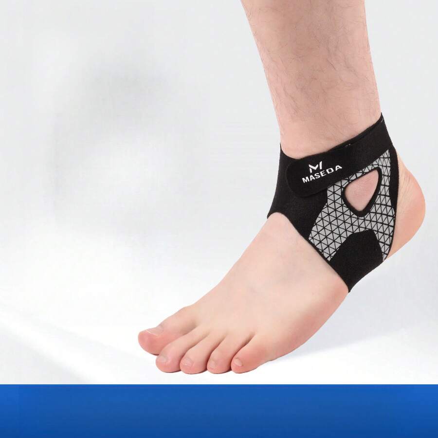 Ultra-Thin Ankle Brace, Sports Ankle Protector, Anti-Sprain Foot Recovery Device, Professional Sports Stabilizer, Ankle Joint Protective Sleeve - Gray - View 1