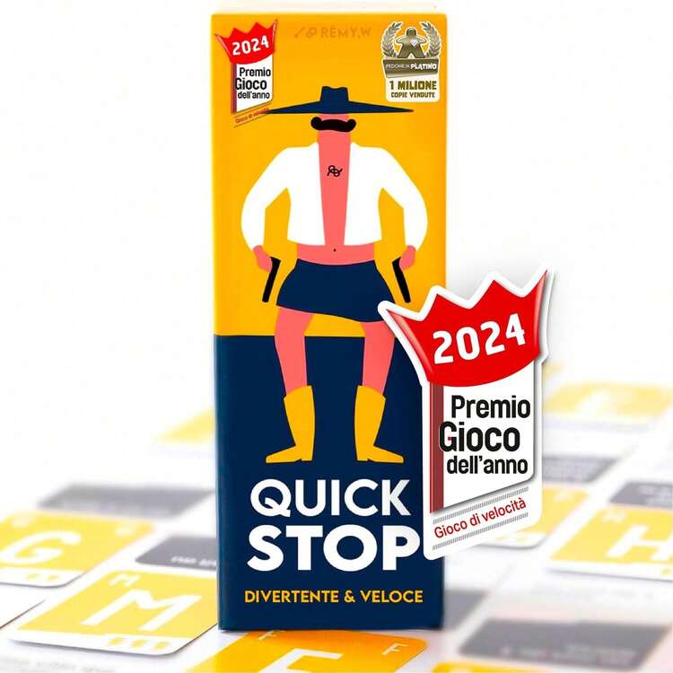 New Spanish Language QUICK STOP Interactive Toy Spanish Family Game - Yellow - View 1