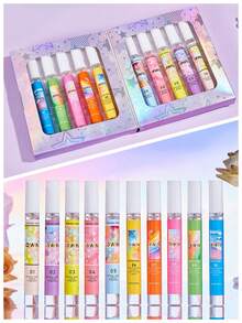 1/10 piezas Set de regalo de ambientador en bruma de fragancia de 10ml de la Serie Brasil, edición limitada de Cielo Estrellado, Playa, Serie Río Sunshine, tamaño portátil de bolso, rociador de aceites esenciales aromáticos, adecuado para coche, dormitorio, oficina y viaje, aromas frutales, florales y gourmand, frescura duradera, decoración que mejora el estado de ánimo, adecuado para viajeros, trabajadores de oficina, ideal para el Día de la Madre, el Día del Padre, regalos de boda - A - Ver 9