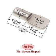 Chốt kệ, 50 chiếc chốt kệ kèm hộp đựng, chốt đỡ kệ 5mm, chốt kệ mạ niken cho tủ bếp, giá đỡ kệ sách, kệ tủ, đồ nội thất, kệ đựng đồ. - 50 cái - Xem 4