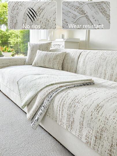 1 chiếc vỏ đệm sofa nhung mềm mại, thoải mái, kiểu dáng hiện đại tối giản, chống trượt, dùng được cả bốn mùa, chống bụi và có thể giặt được, mềm mại, bền màu, thân thiện với thú cưng, phù hợp cho phòng ngủ, văn phòng, phòng khách, sofa chữ L và sofa 1/2/3/4 chỗ ngồi.