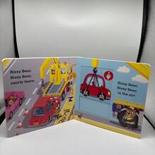 Durable Portable Learning Materials, Engaging English Interactive Comics, Vibrant Illustrations, Foldable Pages For Reading Enjoyment - Multicolor - View 6